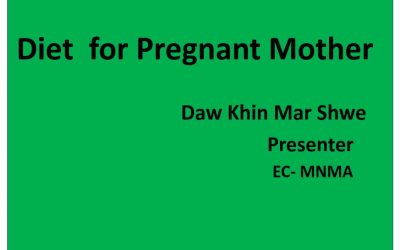MNMA Education Diet  for Pregnant Mother
