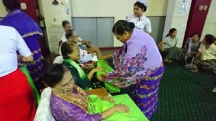 Nursing Midwifery Elderly Offering Ceremony